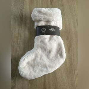 NWT … MARTHA STEWART “Set Of 2” Faux Fur Holiday Stocking’s